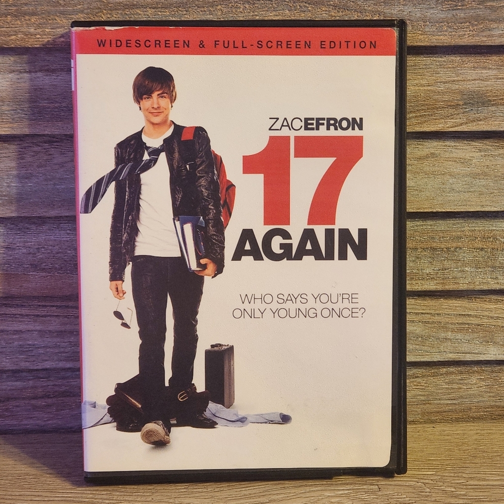 🖤 17 Again DVD Widescreen & Full Screen Zac Efron Comedy Movie